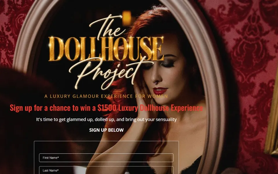 Fable Studios The Dollhouse Project website preview